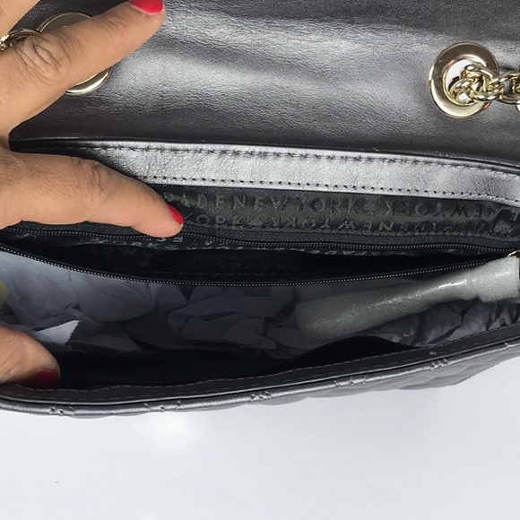 COPY - Kate Spade Evelyn Briar Lane Quilted Gunmetal - Picture 6 of 6